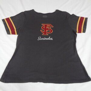 47 BRAND FLORIDA STATE SEMINOLES FSU - MEDIUM GRAY WOMENS T-SHIRT K665